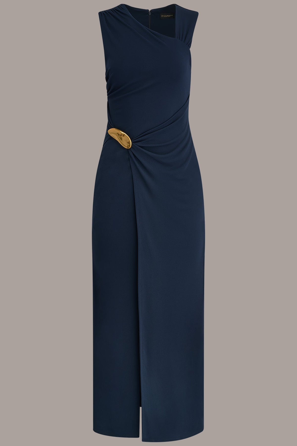 SLEEVELESS ASYMMETRIC GOWN - Nightfall