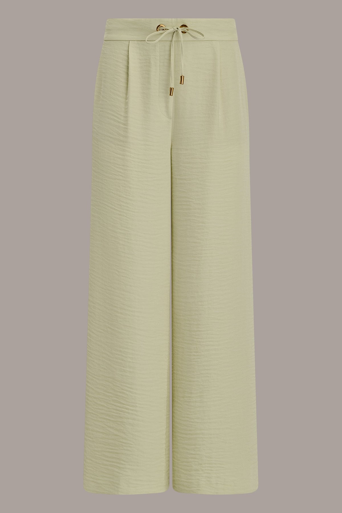 EXTRA HIGH-RISE WIDE-LEG PULL-ON PANT - Citrus