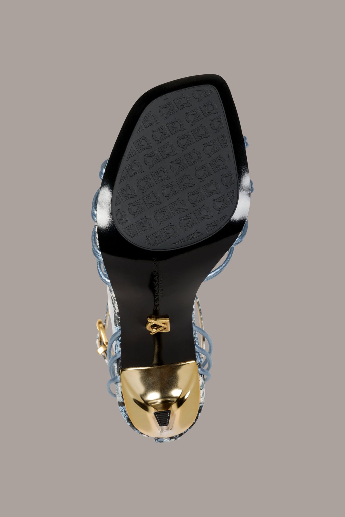 BRIELLE SNAKE-PRINT STILETTO SANDAL - Tempest