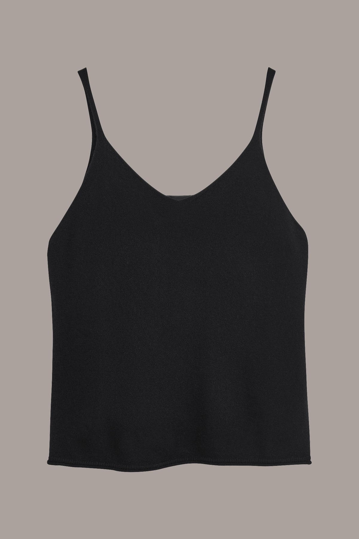 CASHMERE SHELL - Black