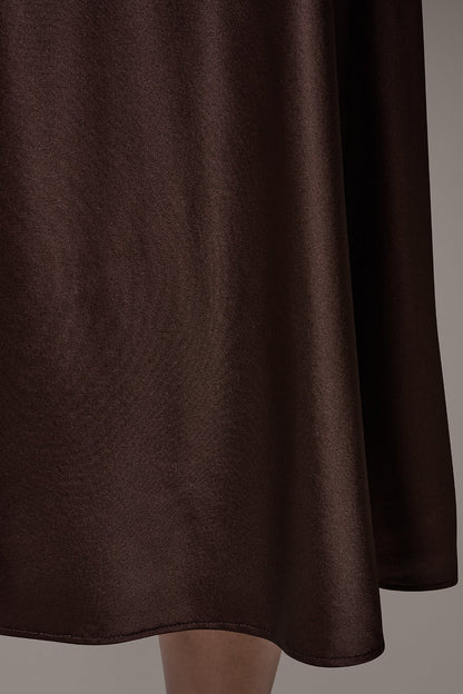 MIDI BIAS SKIRT - Canyon
