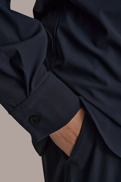 THE MODERN TRAVEL BUTTON-DOWN SHIRT - NIGHTFALL
