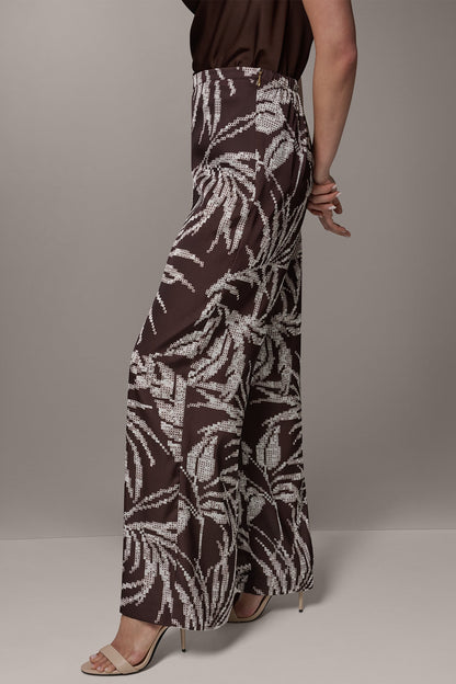 HIGH-RISE PRINT WIDE-LEG PANT - Canyon Multi