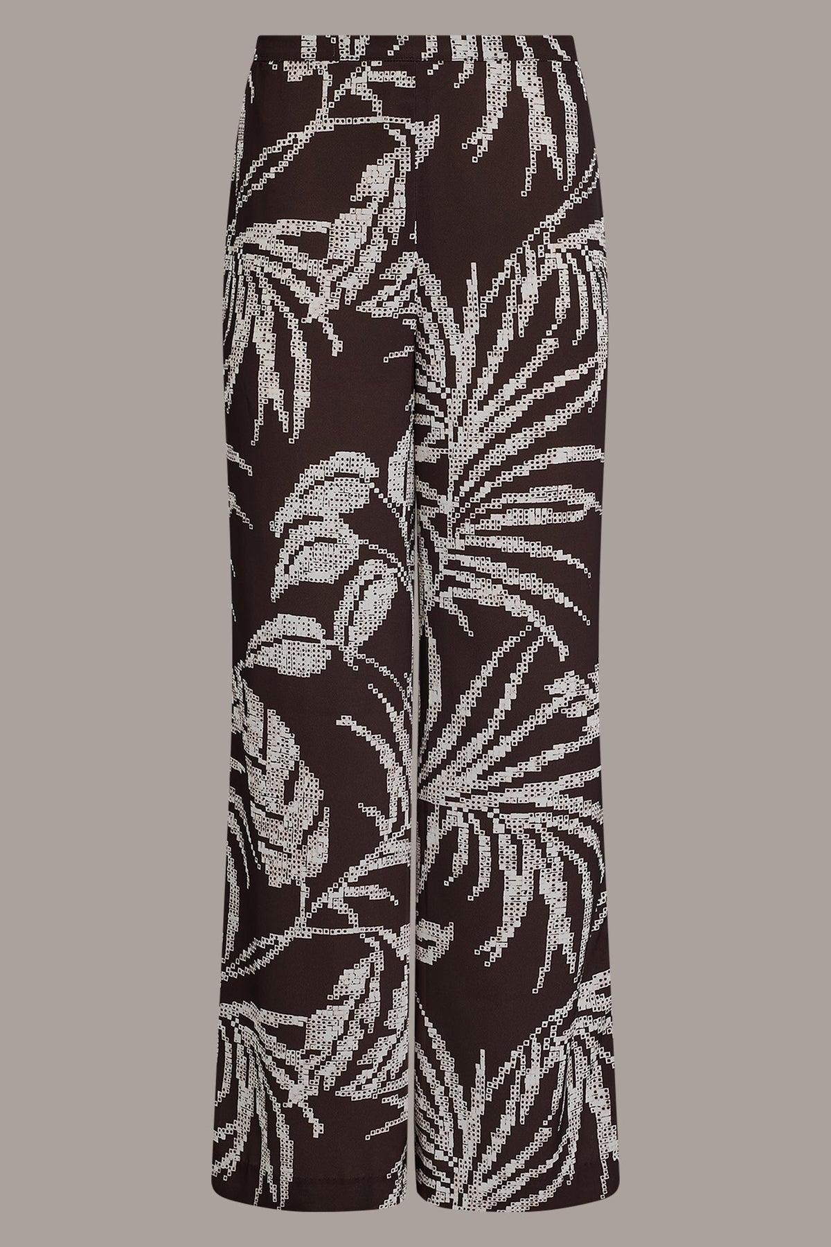 HIGH-RISE PRINT WIDE-LEG PANT - Canyon Multi
