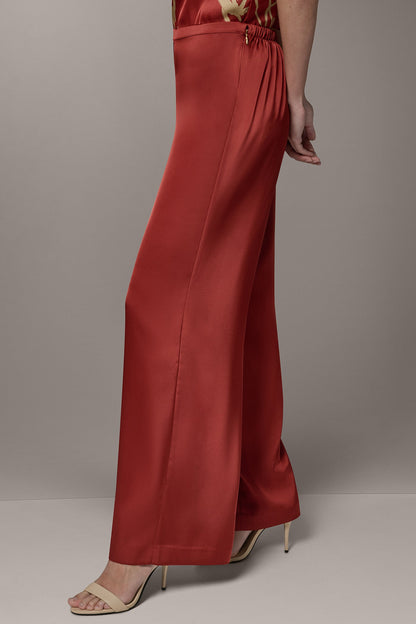 EXTRA HIGH-RISE WIDE-LEG PANT - Sunbaked