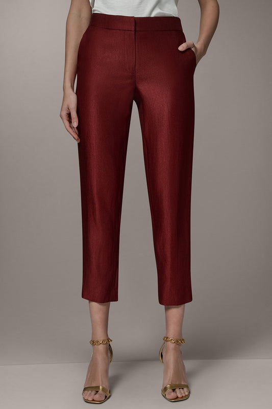 SLIM-LEG ANKLE PANT - Sunbaked