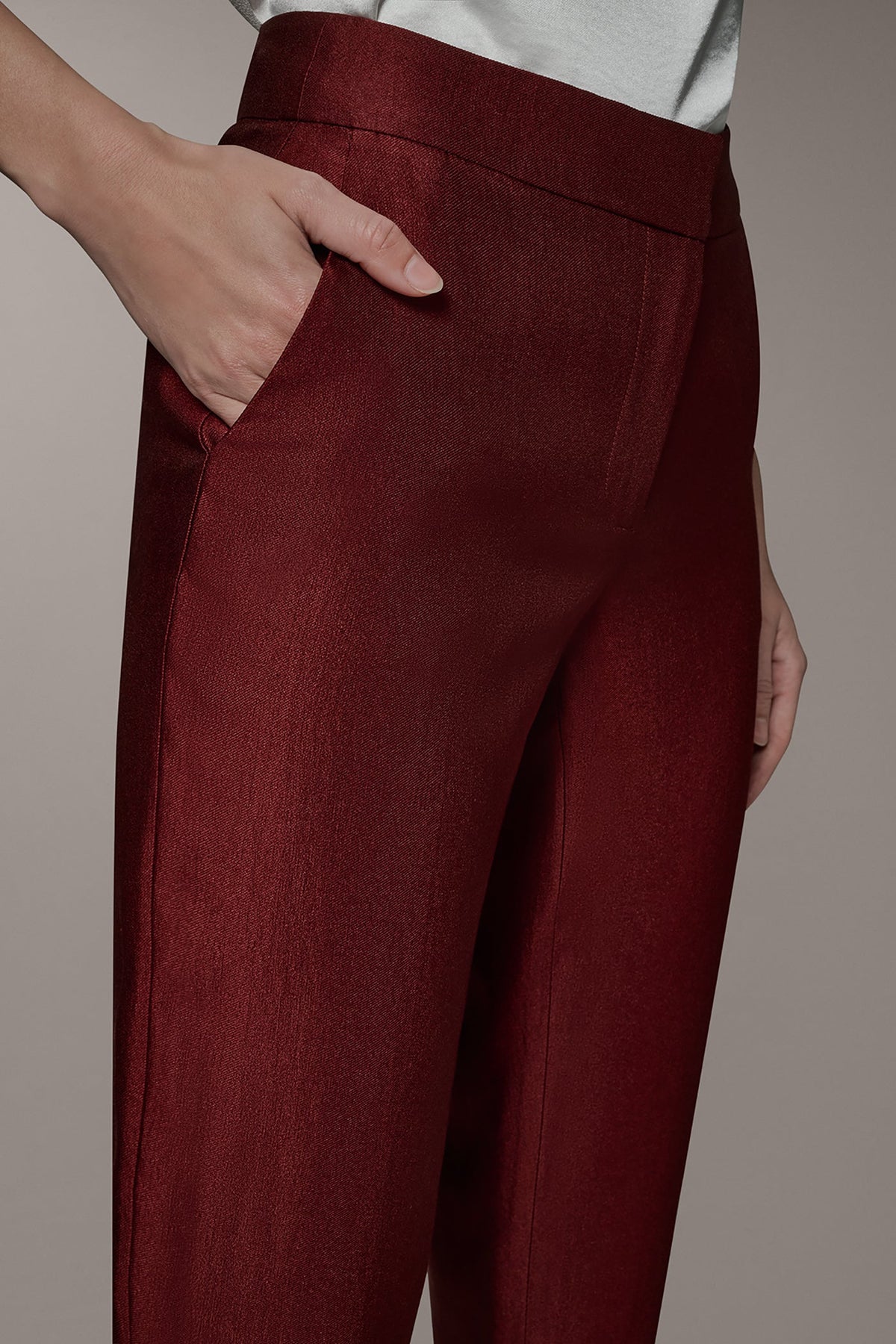 SLIM-LEG ANKLE PANT - Sunbaked
