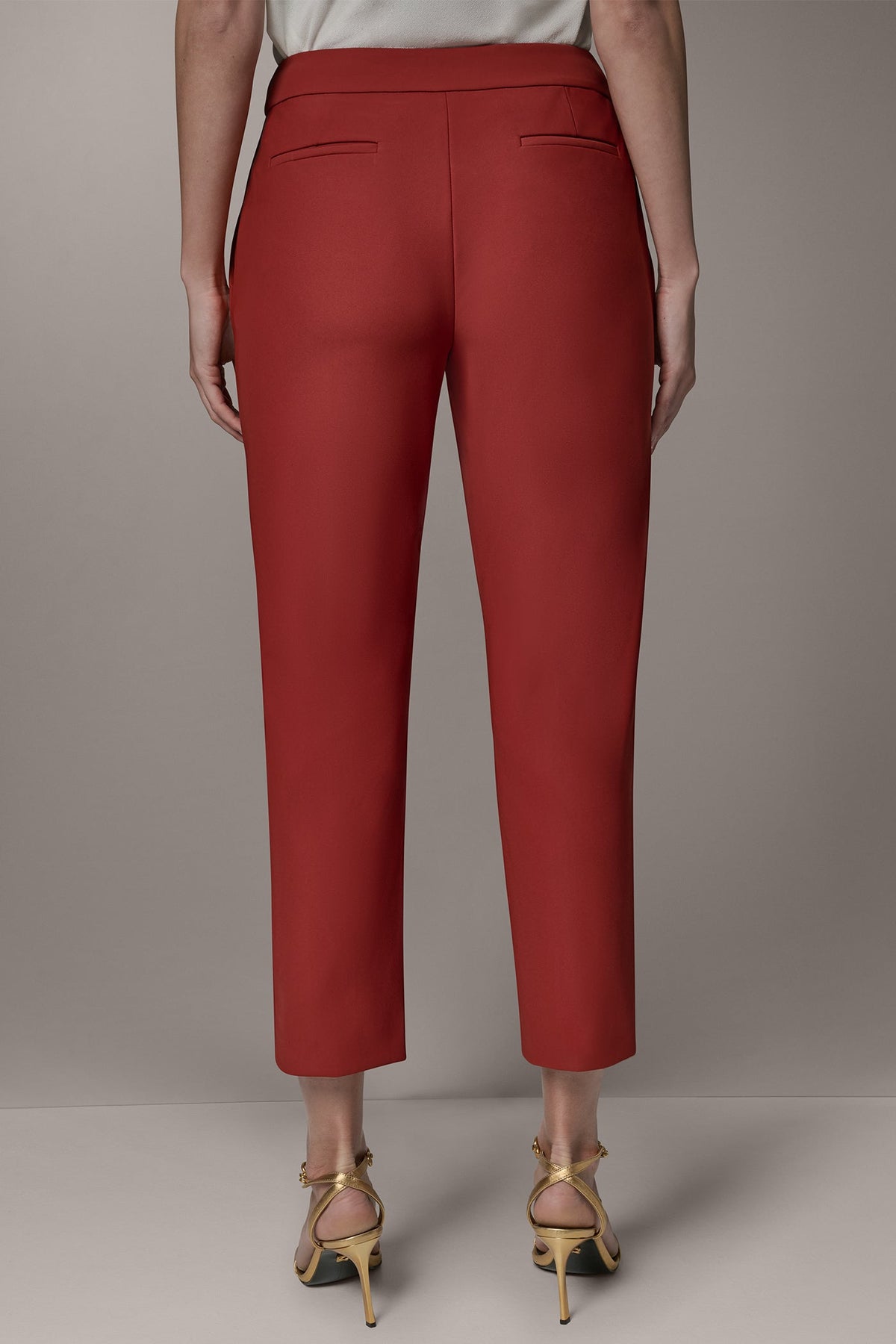 SLIM LEG ANKLE PANT - Sunbaked