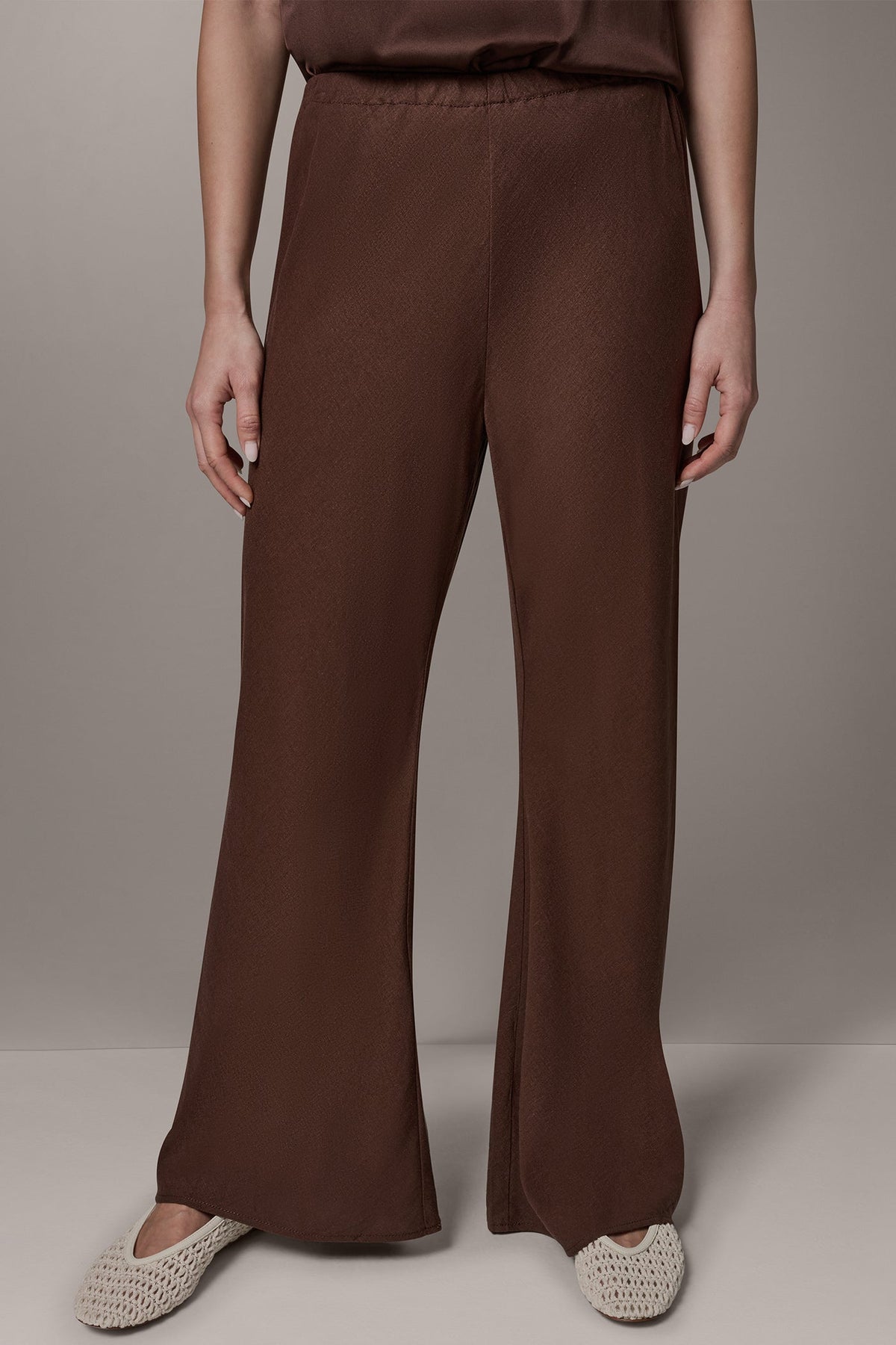 MID-RISE RELAXED ANKLE PANT - Canyon