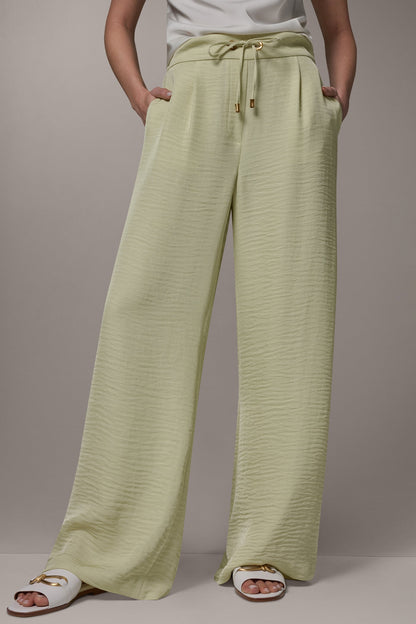 EXTRA HIGH-RISE WIDE-LEG PULL-ON PANT - Citrus