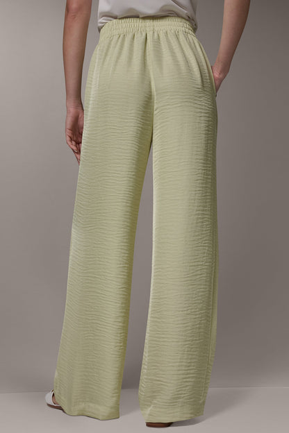 EXTRA HIGH-RISE WIDE-LEG PULL-ON PANT - Citrus