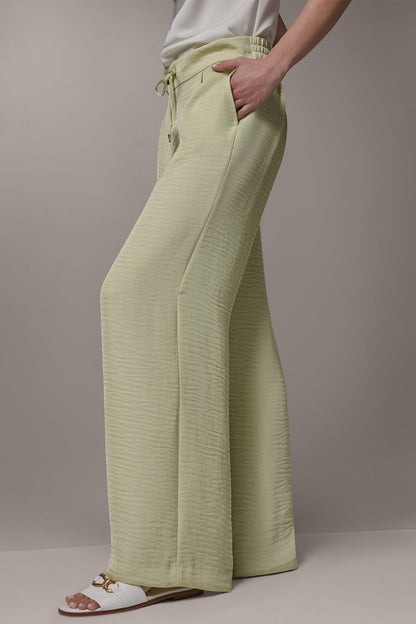 EXTRA HIGH-RISE WIDE-LEG PULL-ON PANT - Citrus