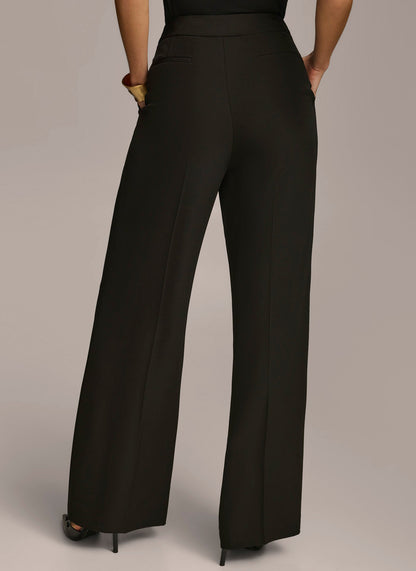 WIDE LEG PANT - Black