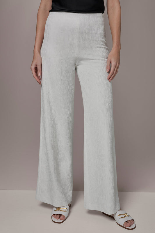 EXTRA HIGH-RISE WIDE-LEG SUIT PANT - Cream