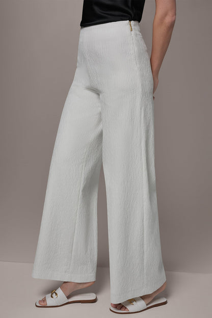 EXTRA HIGH-RISE WIDE-LEG SUIT PANT - Cream