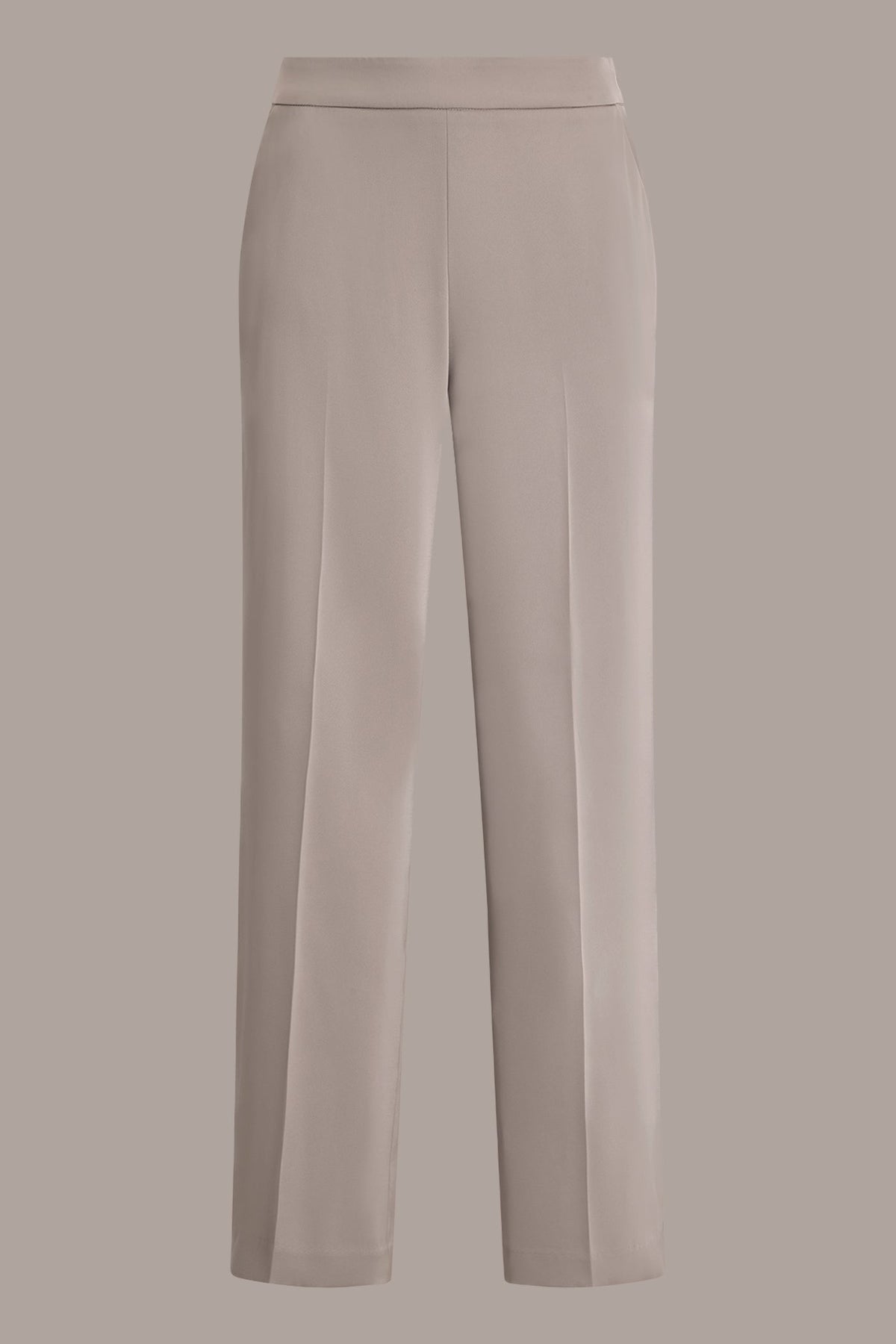 SATIN EXTRA HIGH-RISE WIDE-LEG SUIT PANT - Turin