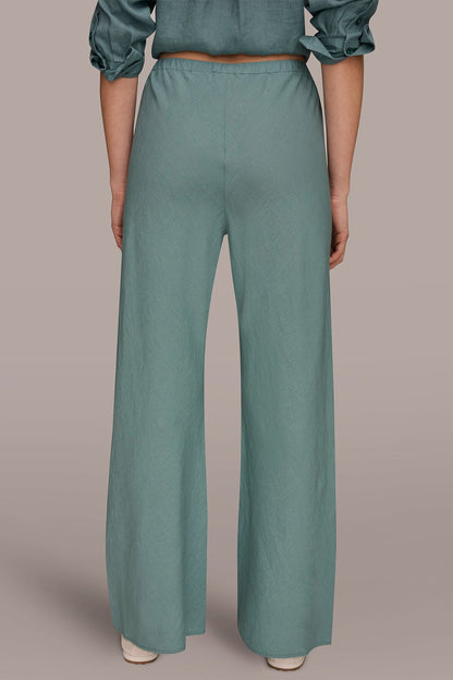 MID-RISE RELAXED ANKLE PANT - Waterlily