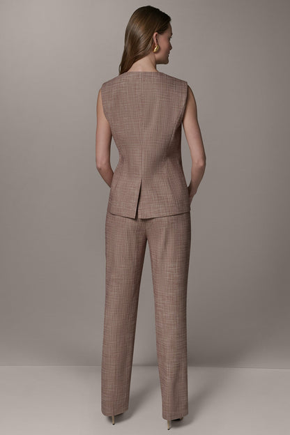 SLEEVELESS SUIT VEST - Sunbaked Multi