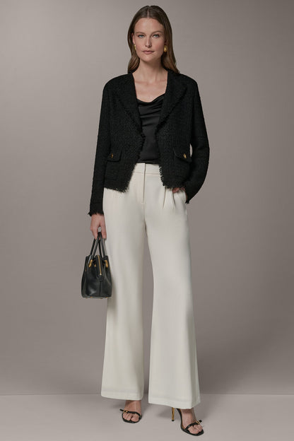 LONG SLEEVE SUIT JACKET - Black