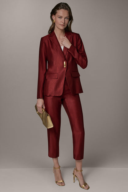 ONE-BUTTON JACKET - Sunbaked