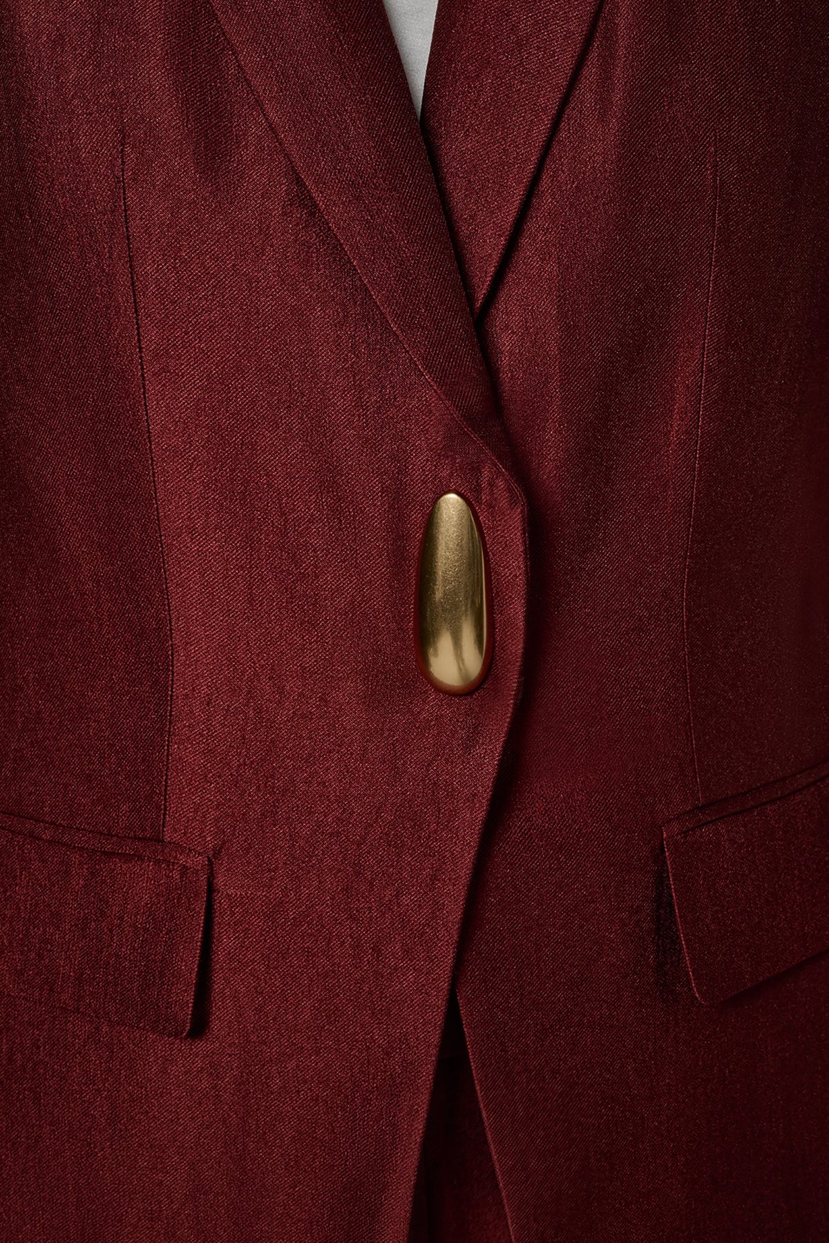 ONE-BUTTON JACKET - Sunbaked