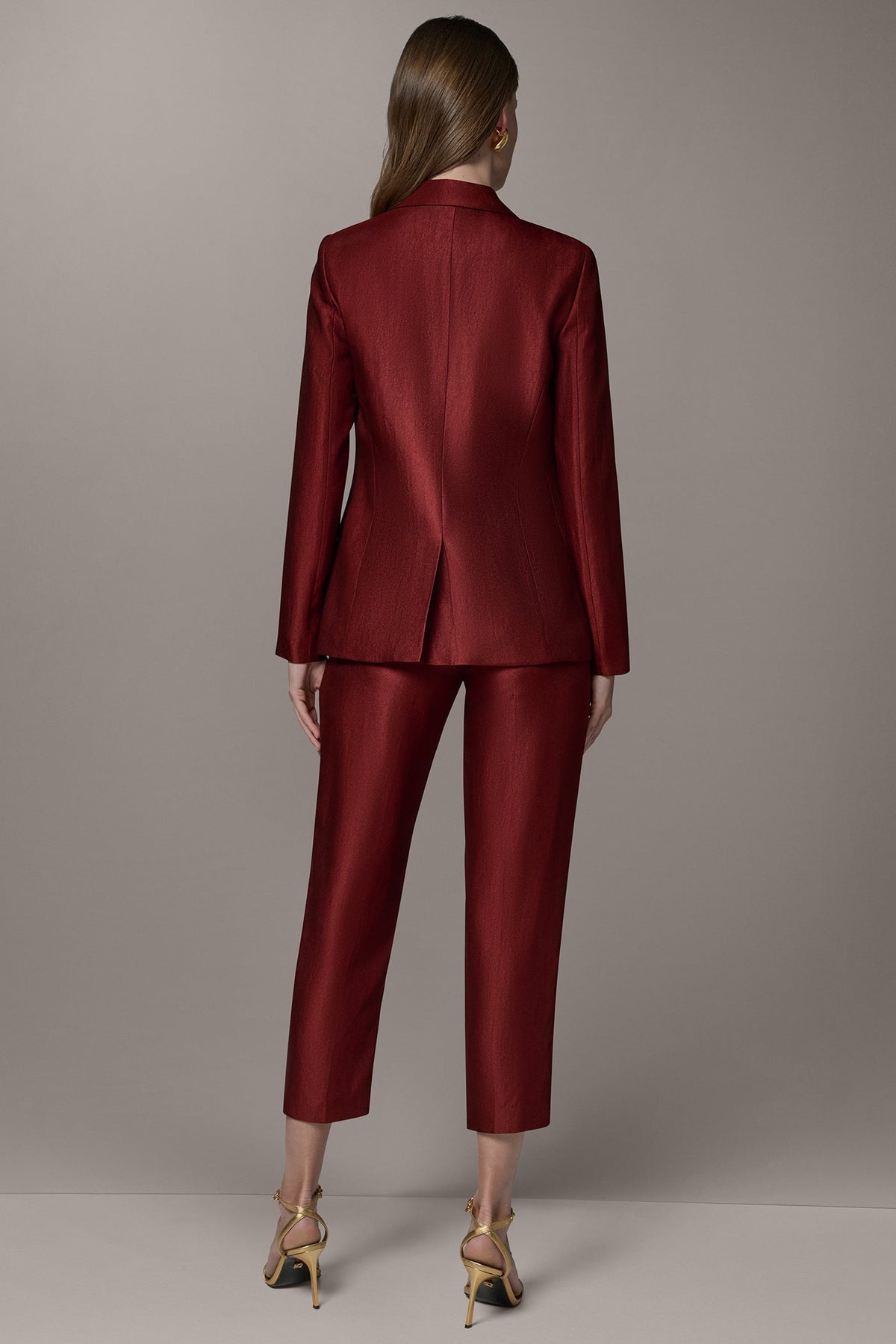 ONE-BUTTON JACKET - Sunbaked