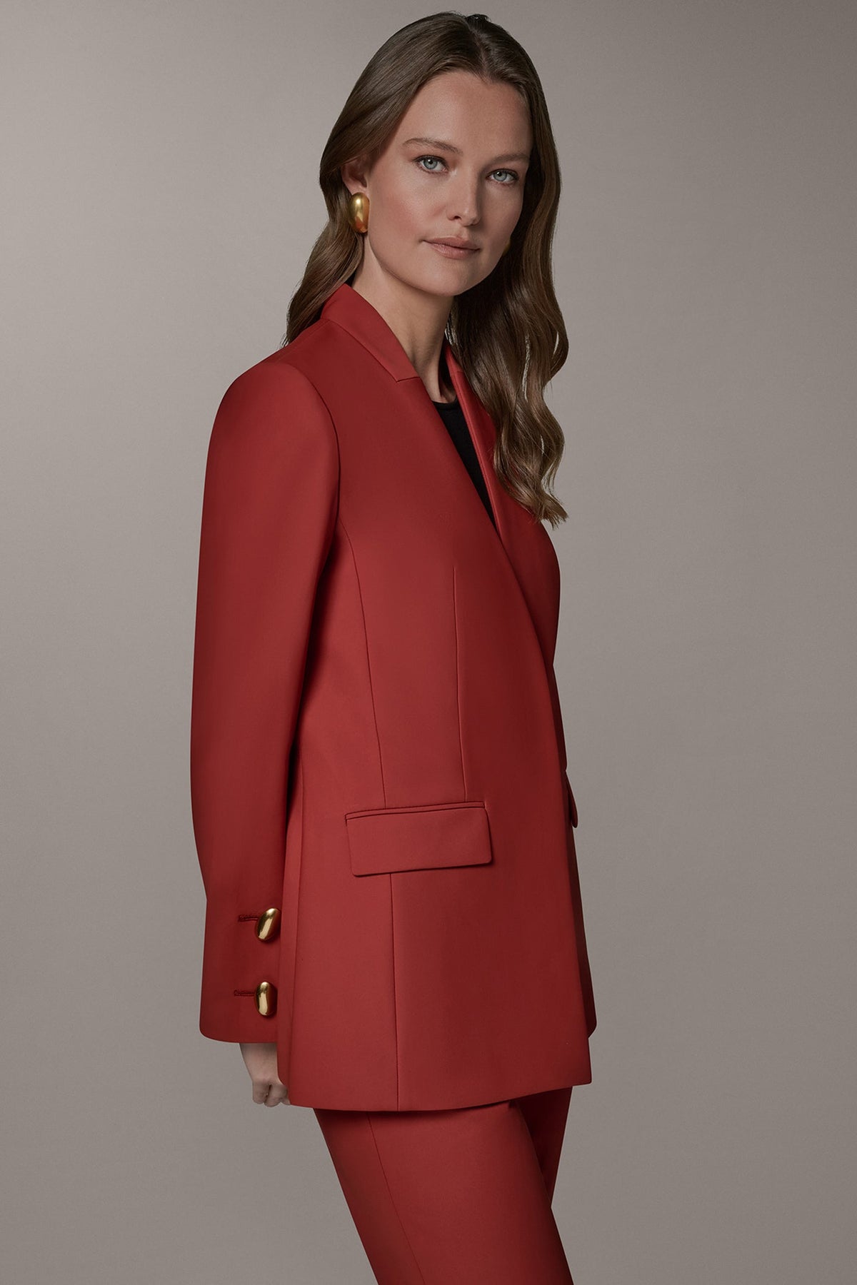 TAILORED JACKET - Sunbaked