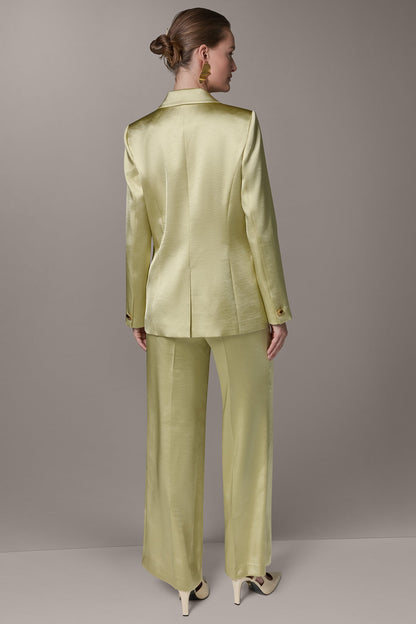 ONE BUTTON SUIT BLAZER - Citrus