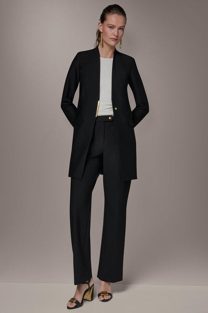 COLLARLESS TOPPER - Black