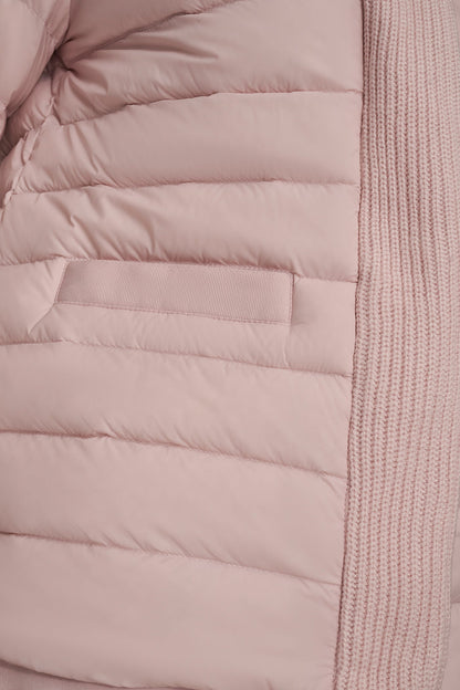 DOWN PUFFER JACKET - PINK WISTERIA