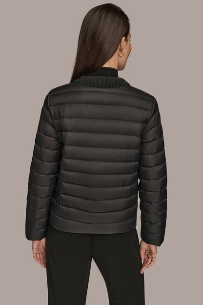 DOWN PUFFER JACKET - Black