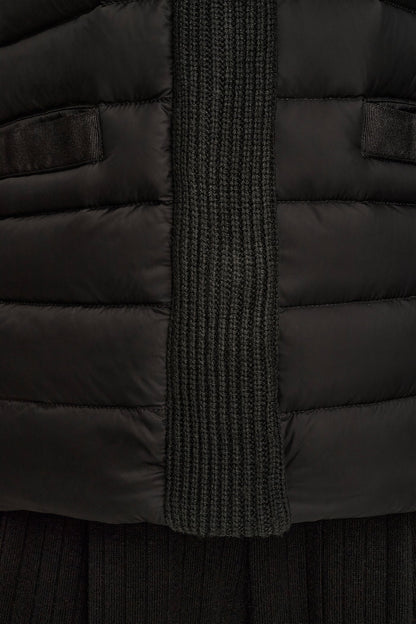 DOWN PUFFER JACKET - Black