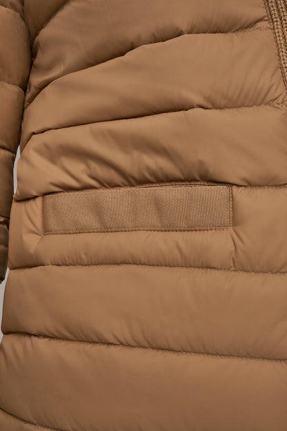 DOWN PUFFER JACKET - FAWN