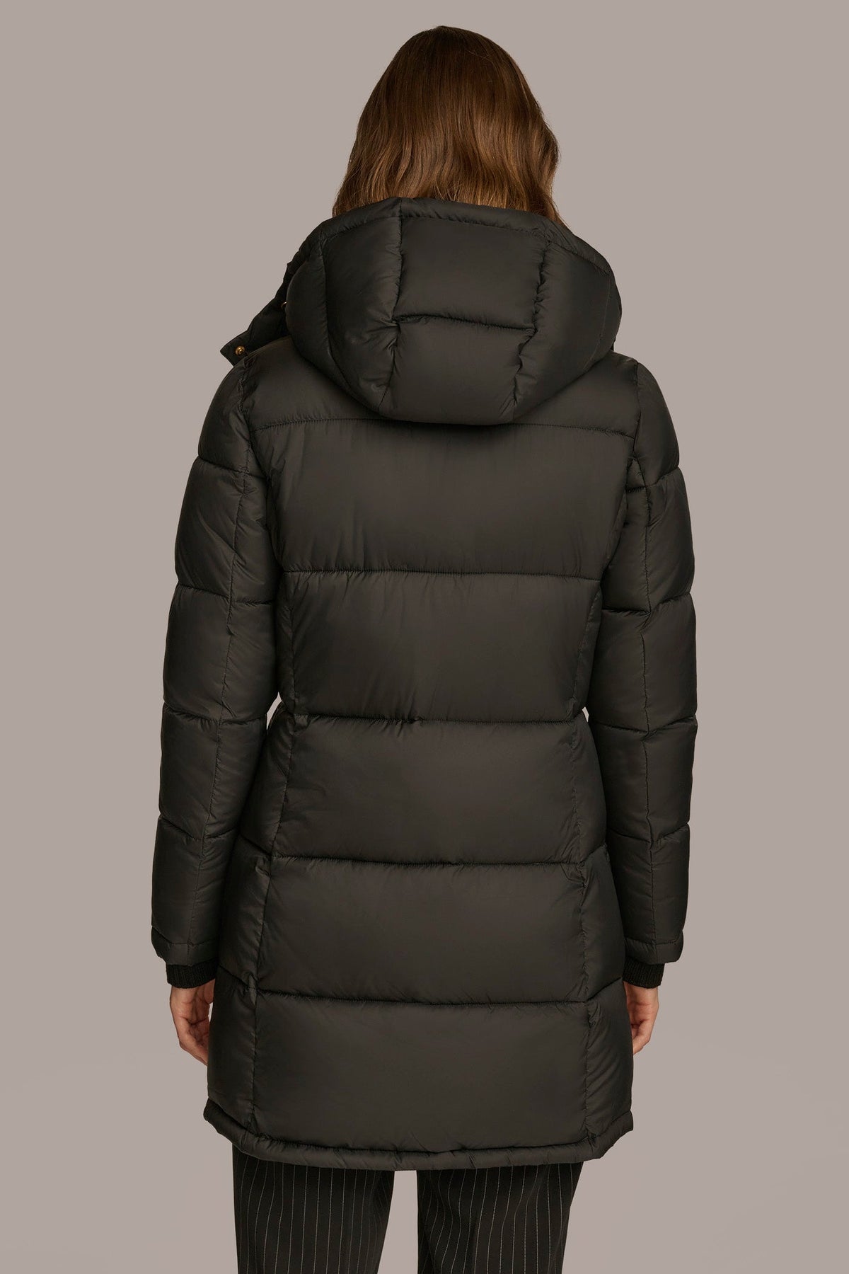 PUFFER COAT - Black