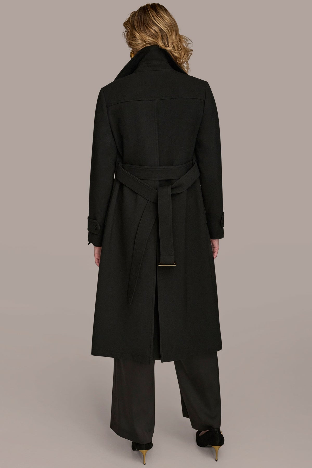 TRENCH RAIN COAT - Black