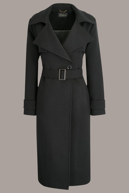 TRENCH RAIN COAT - Black