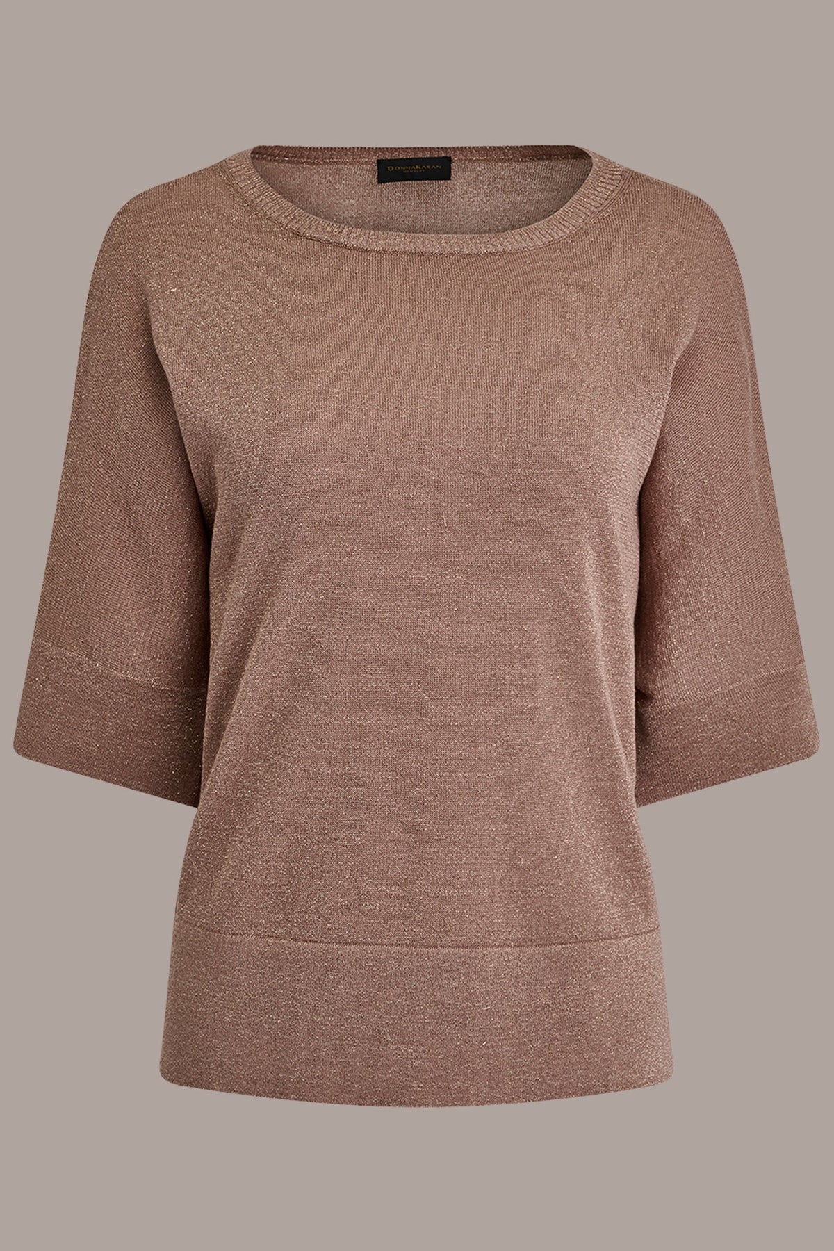 METALLIC WIDE CUFF SWEATER - Umbria