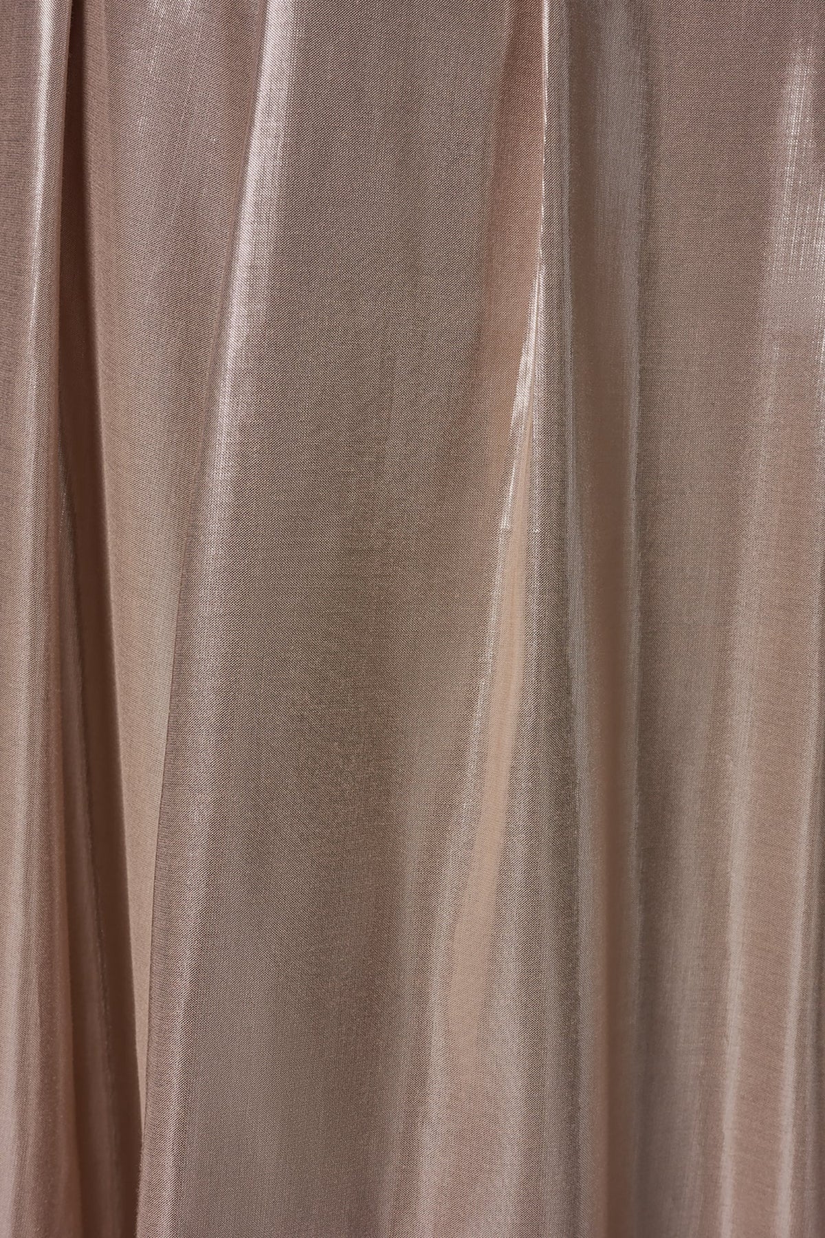 METALLIC MIDI A-LINE SKIRT - Snow Petal Multi
