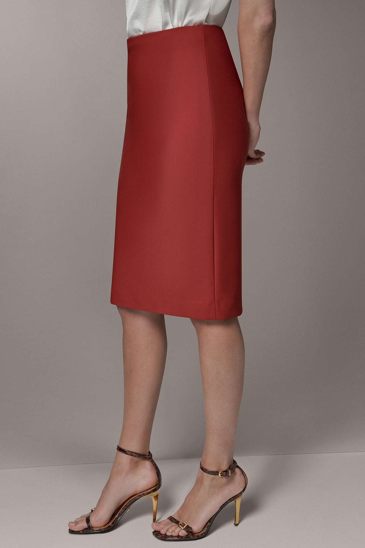 PENCIL SKIRT - Sunbaked
