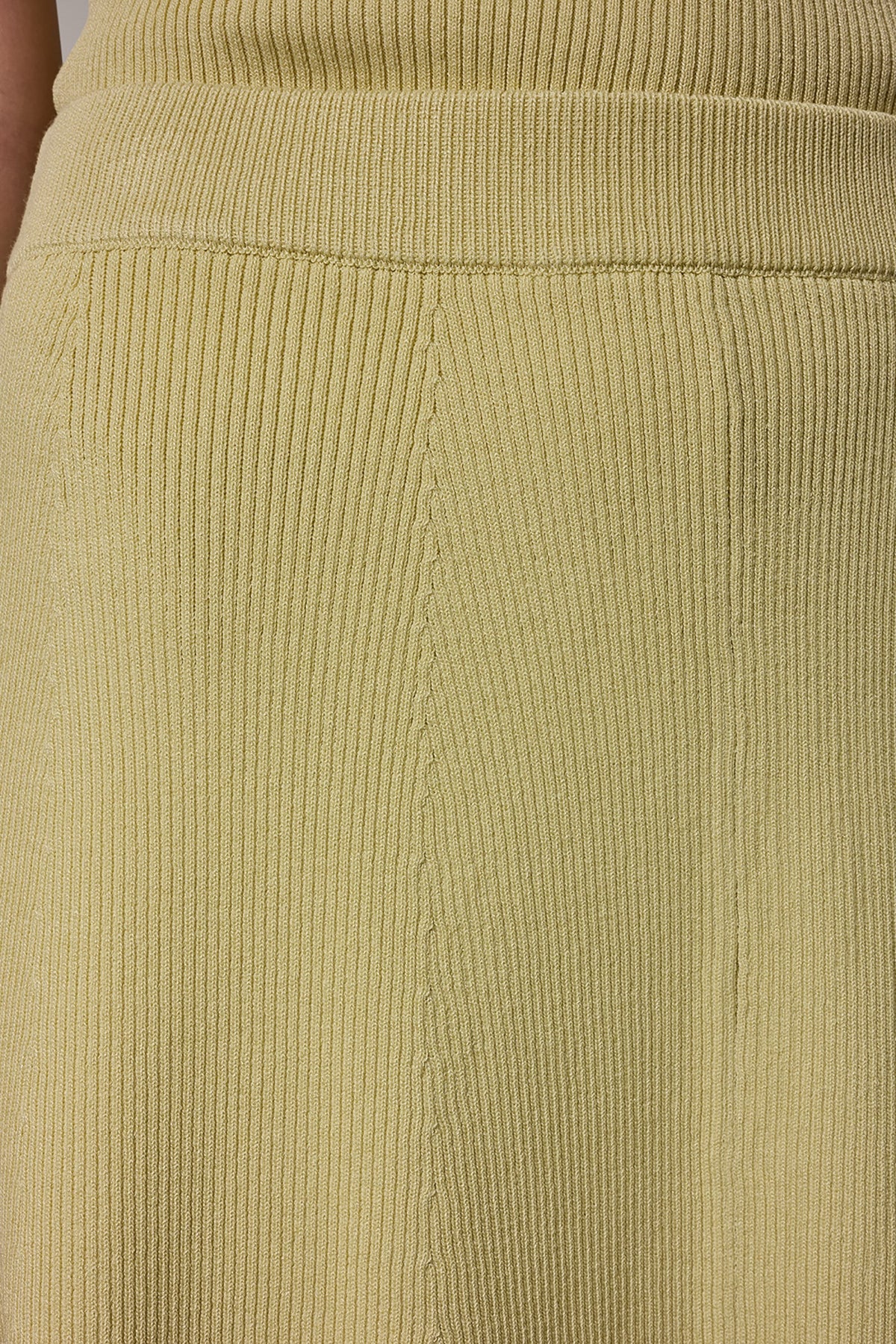 MIDI SWEATER SKIRT - Citrus