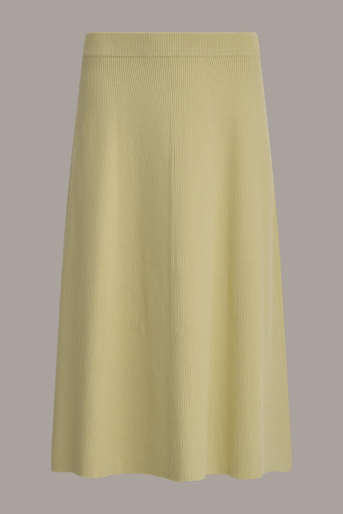 MIDI SWEATER SKIRT - Citrus