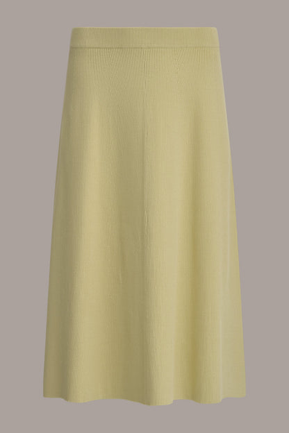 MIDI SWEATER SKIRT - Citrus