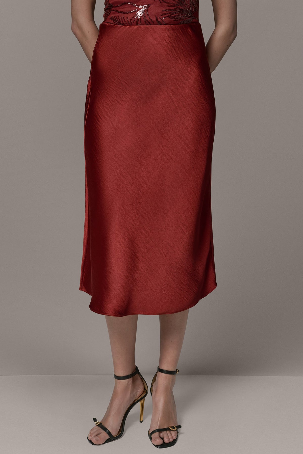 MIDI SKIRT - Sunbaked