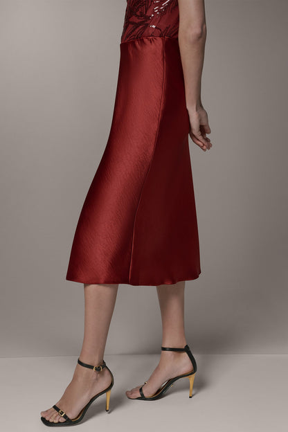 MIDI SKIRT - Sunbaked