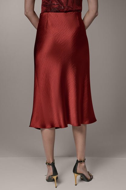 MIDI SKIRT - Sunbaked