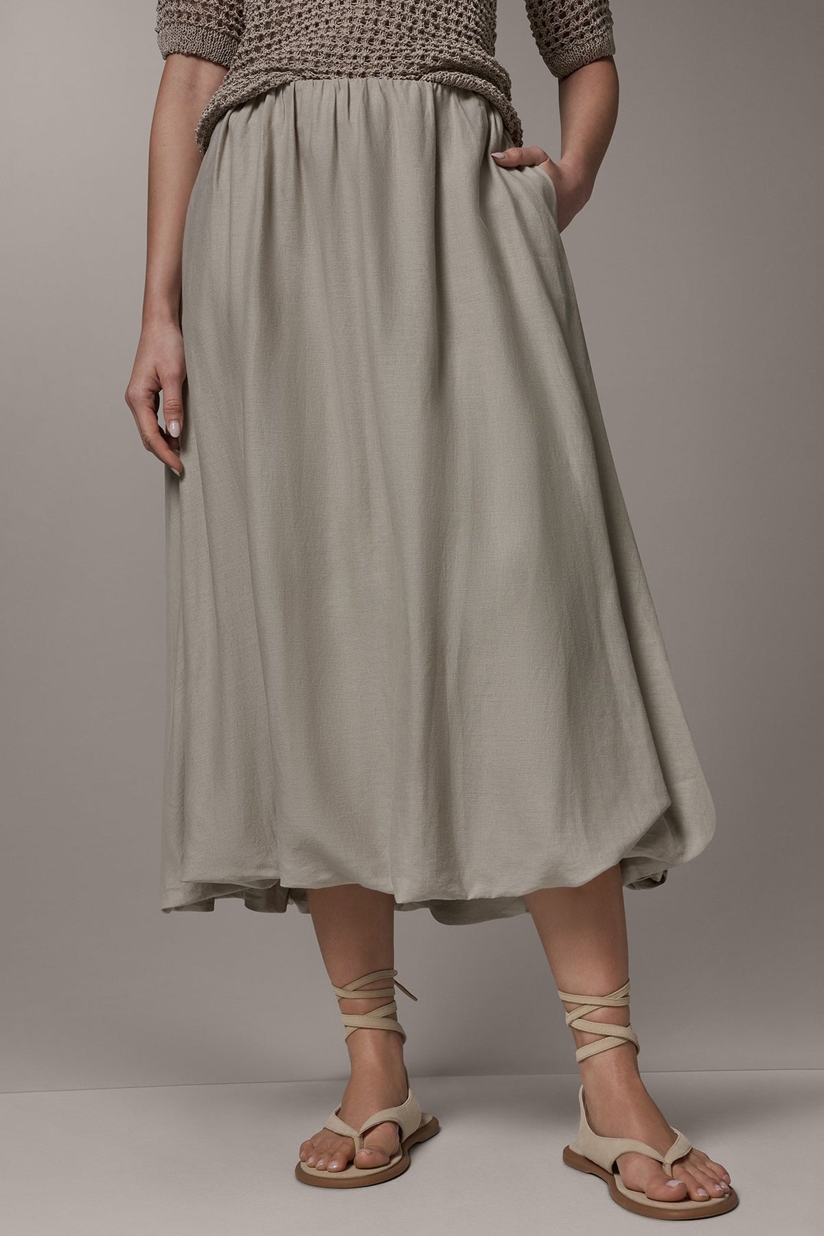 BUBBLE SKIRT - Tuscan Grey