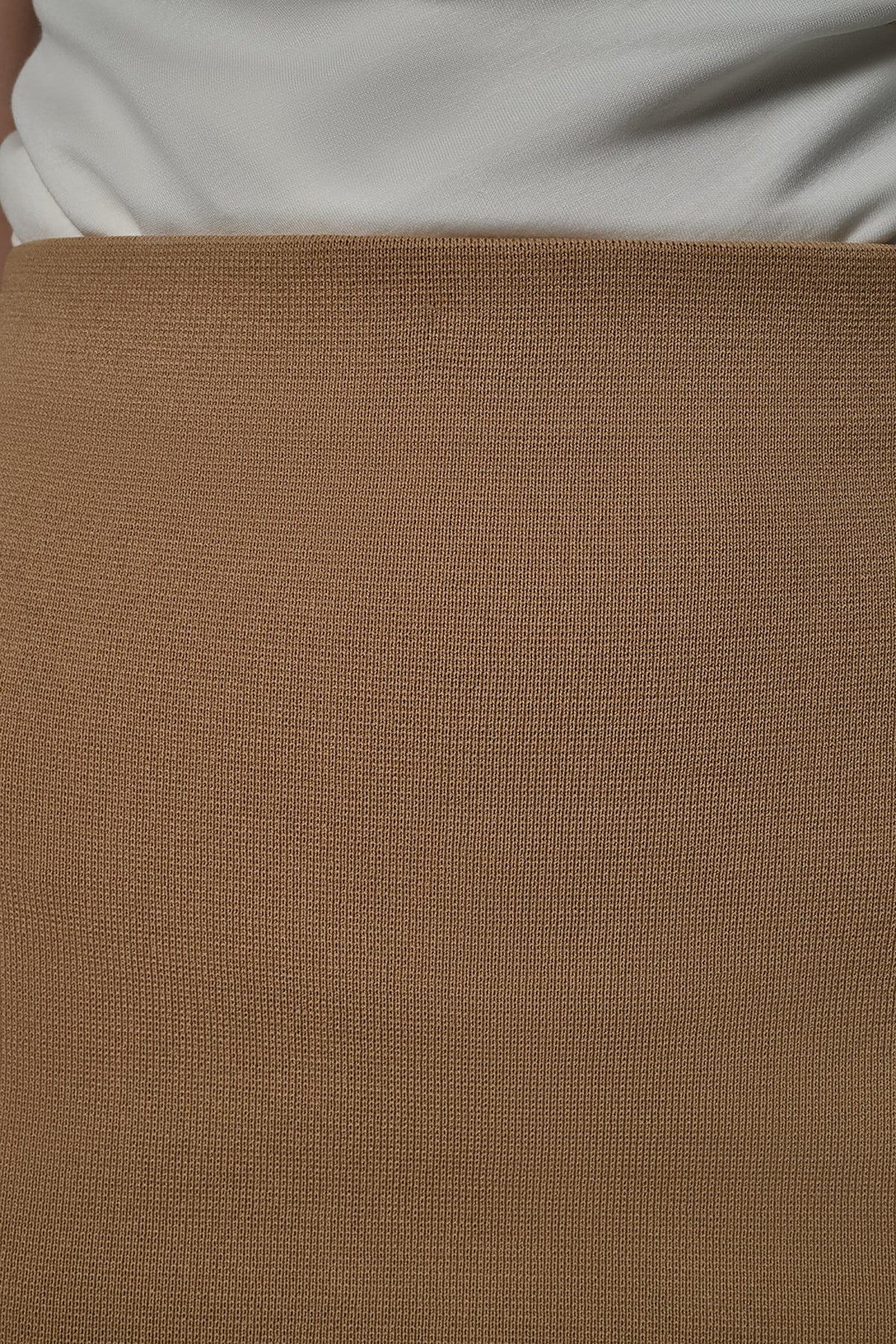 MIDI SWEATER SKIRT - Fawn