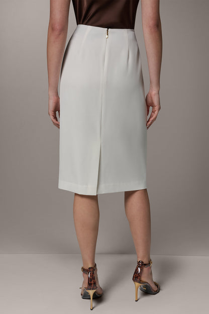 PENCIL SKIRT - Cream