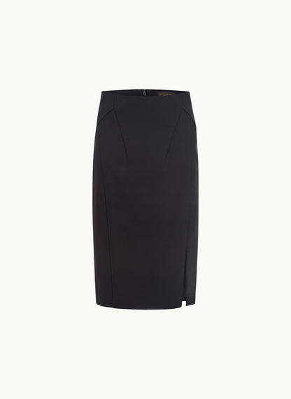 MIDI PENCIL SKIRT - Black