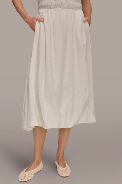BUBBLE SKIRT - Cream